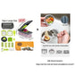 🎊 Set van 16 stuks 🎊 Multifunctionele groente- en fruitsnijder