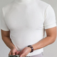 🔈🔈2026 Hot Sale - 50% KORTING🎁Slim fit T-shirt met hoge hals voor heren