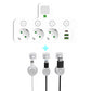 🔌SPECIALE AANBIEDING 2026 - 60% KORTING⚡Slimme stekkerdoos met USB-poorten
