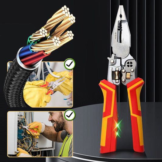 💥🧰8-in-1 draadstripper met spanningstester🚀