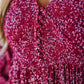 🌺NU 60% KORTING! ✨ Dames maxi-jurk van rayon met bloemenprint, gesmokte taille en voering – flatterende pasvorm, lichtgewicht stof en elegante boho-stijl 💃