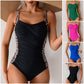 🩱 Halter Slim afslankend badpak uit één stuk 🌴 | Perfecte vormbehoud op het strand