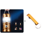 Uitschuifbare kampeerlamp op zonne-energie | Perfect voor kamperen en noodgevallen!