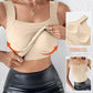 Thermische tanktops met U-hals en ingebouwde bh voor dames