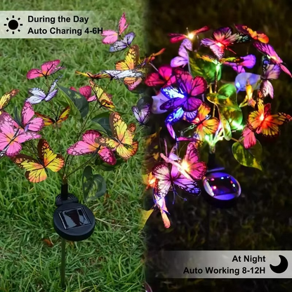 🎁2026 Nieuw binnen 50% KORTING💥🦋Zonne-buitenverlichting met vlindermotief💐