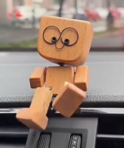 🔥Charming Little Wooden Figure That Sways