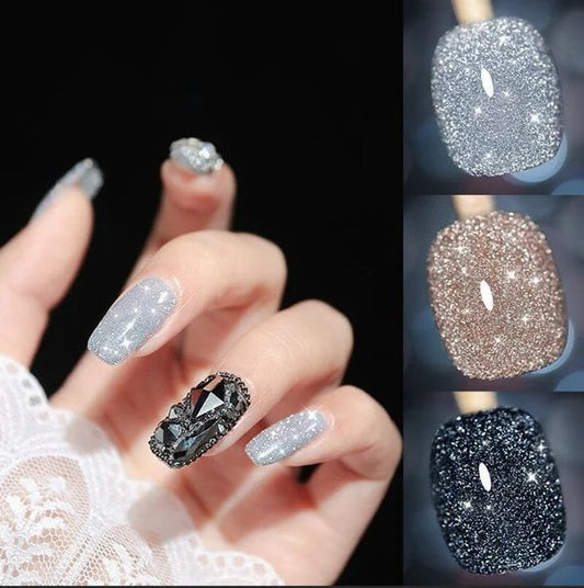 💅LAATSTE DAG HETE UITVERKOOP 50% KORTING💎Laser diamant Cat Eye nagellak