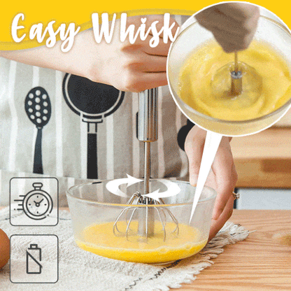 🔥BUY 2 GET 1 FREE💝Stainless Steel Semi-Automatic Whisk