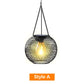 💡BEPERKTE KORTING 50% UIT🌟Retro metalen lantaarns op zonne-energie
