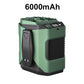 Multifunctionele heupventilator van 6000 mAh met 100 snelheden en zaklamp🌬️⚡