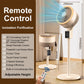 🎁Multi-function Remote Control Smart Fan（Prevent your child from catching a cold by blowing the air conditioner, this fan will help you out）
