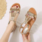 🔥Last Day Sale 50% OFF🔥Women's New Summer Rhinestone Open Toe Sandals