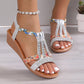 🔥Last Day Sale 50% OFF🔥Women's New Summer Rhinestone Open Toe Sandals