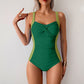🩱 Halter Slim afslankend badpak uit één stuk 🌴 | Perfecte vormbehoud op het strand