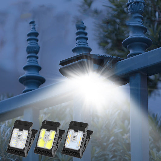 🌿Solar Clip Light With Motion Sensor