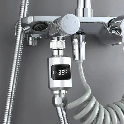 💦 Nieuw Douchethermometer met Driekleurige Indicator – Veilig & Comfortabel voor het Hele Gezin | NU 50% KORTING 🎁