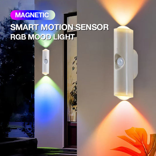 🌈 Magnetische slimme bewegingssensor RGB-sfeerverlichting