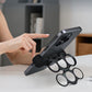 🔥Hot Sale🔥Dual-Ring Three-Finger Back Clip Holder