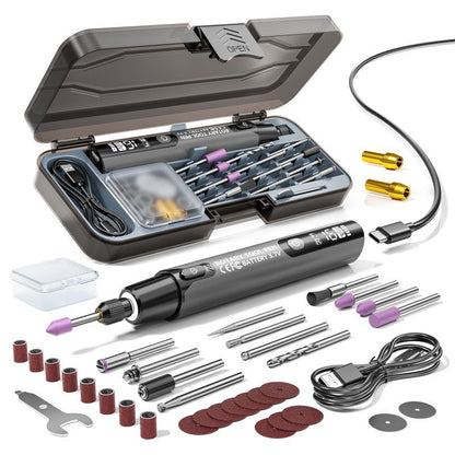 💘 50% Korting! 🪛Draagbare Elektrische Polijst- & Slijpset – 6 Snelheden, 16.000 RPM & Veilig Werk!