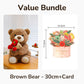 🔥Solange der Vorrat reicht 40 % Rabatt!🎉Tierbär-Geschenk mit Rosenstrauß