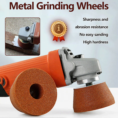⚙️🛠️Ultra-duurzame witte korund metalen slijpschijf - krachtige roestverwijdering en glad slijpen✨