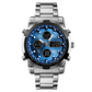 📢📢50% KORTING!! ⏰ Waterdicht militair analoog-digitaal herenhorloge – 48 mm, multifunctioneel & roestvrijstalen band! 🕰️💪