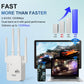 🎁Laatste dag aanbieding 49% 🔥WiFi-versterker 2026, 1200 Mbps dual-band (5 GHz/2,4 GHz) signaalversterker, dekt 930 m² en 50 apparaten, repeater met ethernetpoort voor thuis, cadeaus