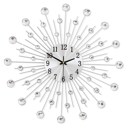 💫Stijlvolle Strass-Wandklok | Stil & Elegant Voor Jouw Interieur🕰️✨