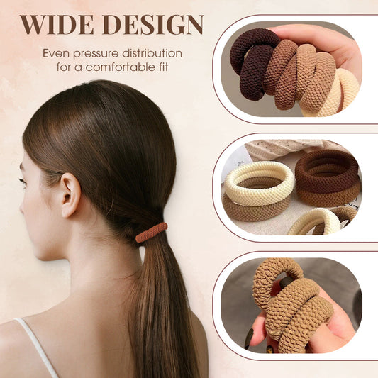 Duurzame brede elastische haarband