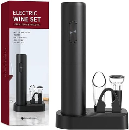 🍷 50% KORTING – Open elke fles in 3 seconden!🤹Elektrische Flesopener