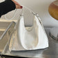 Ruime, gestructureerde zachte leren tas voor dames
