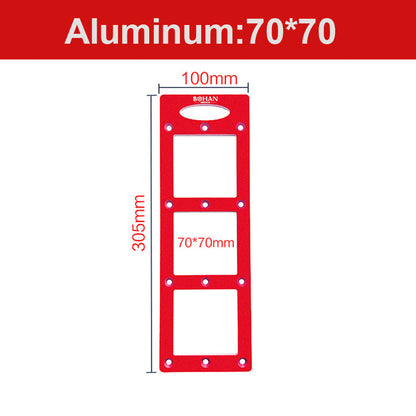 86 Type Sockets Aluminiumlegering Slotting Template