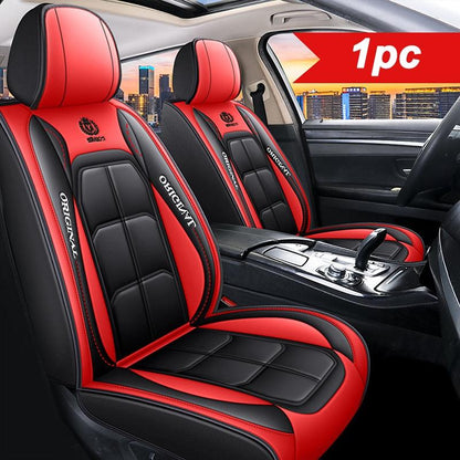 🔥2026 Hot Sale 50% KORTING 🔥Premium lederen stoelhoezen voor de voorstoelen – Universeel geschikt voor sedans, SUV's en vrachtwagens