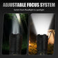 Oplaadbare P50 LED-zaklamp met verstelbare zoom