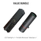 Oplaadbare P50 LED-zaklamp met verstelbare zoom