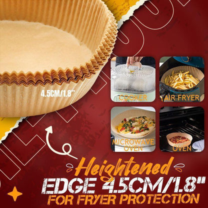 🔥50% KORTING🔥Wegwerp papieren voeringen voor airfryer