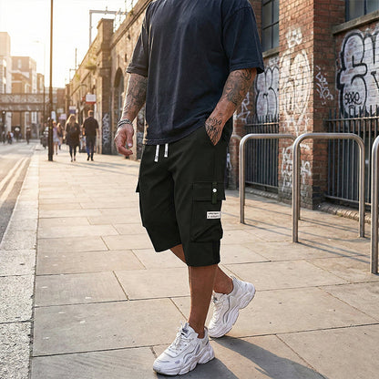 🔈🔈2026 NIEUWE AANWINSTEN - 50% KORTING🔥👖Casual capribroek met trekkoord voor heren