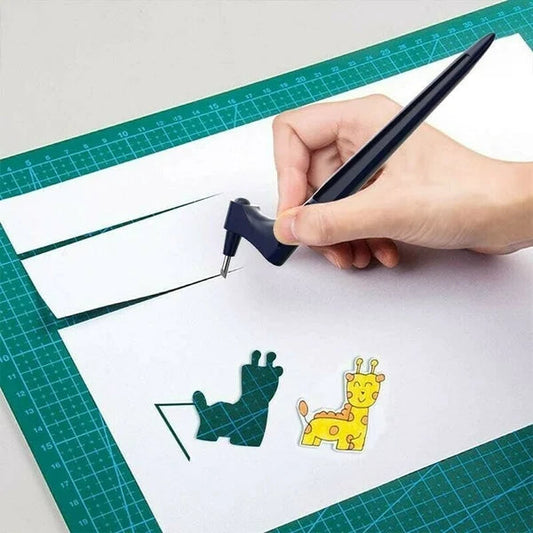 Snijgereedschap Voor Handwerk👍306° roterend snijden | Niet volledig veilig en kan handletsel veroorzaken