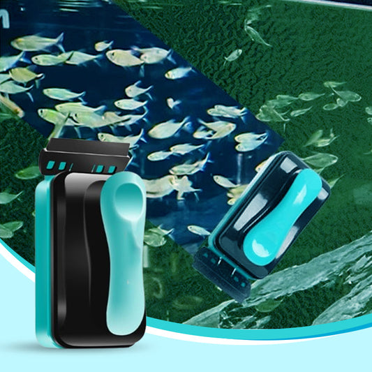 Magnetische glazen schrobborstel voor aquaria
