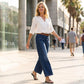 👖NU 50% KORTING! ✨ Casual damesjeans met hoge taille en wijde pijpen – flatterende pasvorm, comfortabel stretchmateriaal en moeiteloze stijl 👖