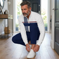 🎁2026 Nieuw binnen 50% KORTING💥 Herenpullover en broekset met grafische print