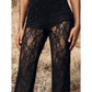 🔈🔈60% KORTING!👖Elegante flared kanten broek met hoge taille – Geïntegreerde shortvoering & boho chic voor de zomer en festivals 🌸