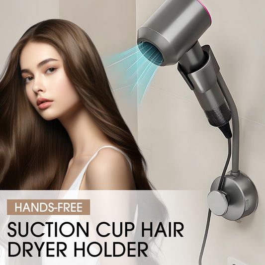 Handsfree haardrogerhouder met zuignap