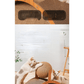 🐱 NU 54% KORTING! 💖 Natuurlijke sisal krabpaal voor katten met kartonnen pad – Bevredigt de krabbehoefte, duurzaam sisal en beschermt meubels 🧶
