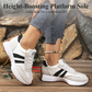 🎁2026 Nieuw binnen 50% KORTING💥✨Dames Nieuwe Lente Herfst Ronde-Neus Dikke Zool Casual Schoenen👟💥