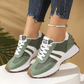 🎁2026 Nieuw binnen 50% KORTING💥✨Dames Nieuwe Lente Herfst Ronde-Neus Dikke Zool Casual Schoenen👟💥