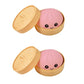 Schattig knuffelbeestje in de vorm van een dumpling met stoomfunctie