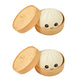 Schattig knuffelbeestje in de vorm van een dumpling met stoomfunctie