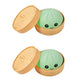 Schattig knuffelbeestje in de vorm van een dumpling met stoomfunctie