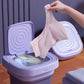Draagbare mini-opvouwbare wasmachine